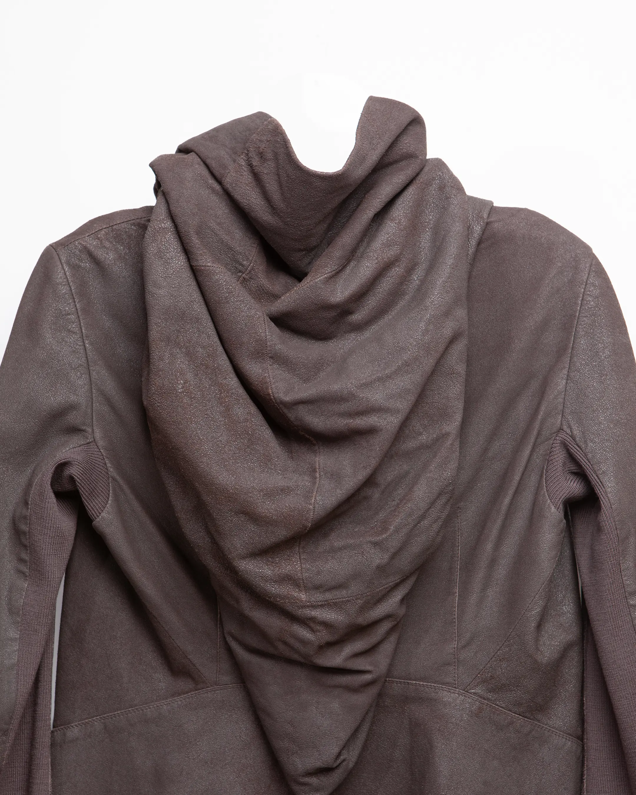 blistered lambskin jacket